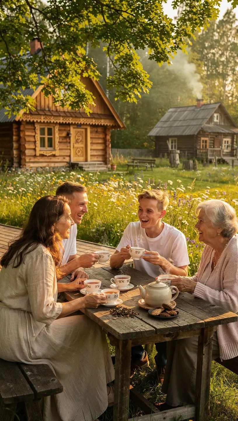 Reiši grybų arbata, skirta širdies sveikatai, su šiltu puodeliu.